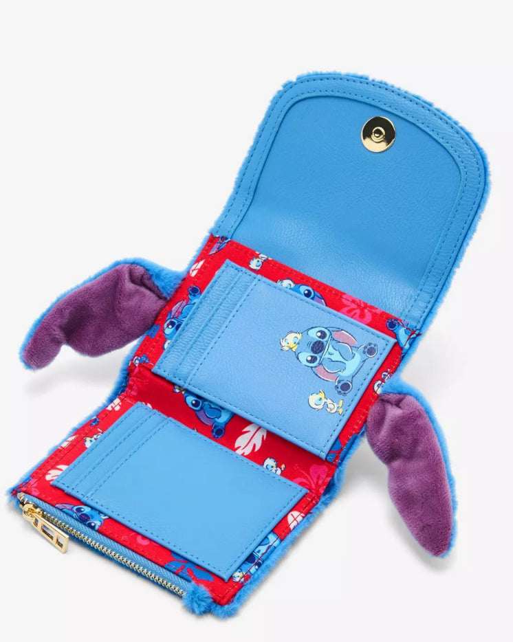 Our Universe Disney Lilo & Stitch Plush Figural Wallet