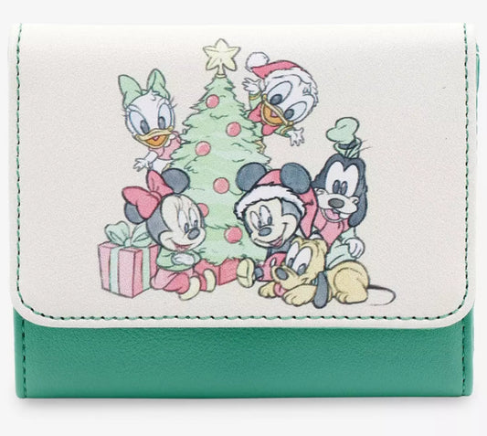 Loungefly Disney Baby Sensational Six Christmas Mini Flap Wallet