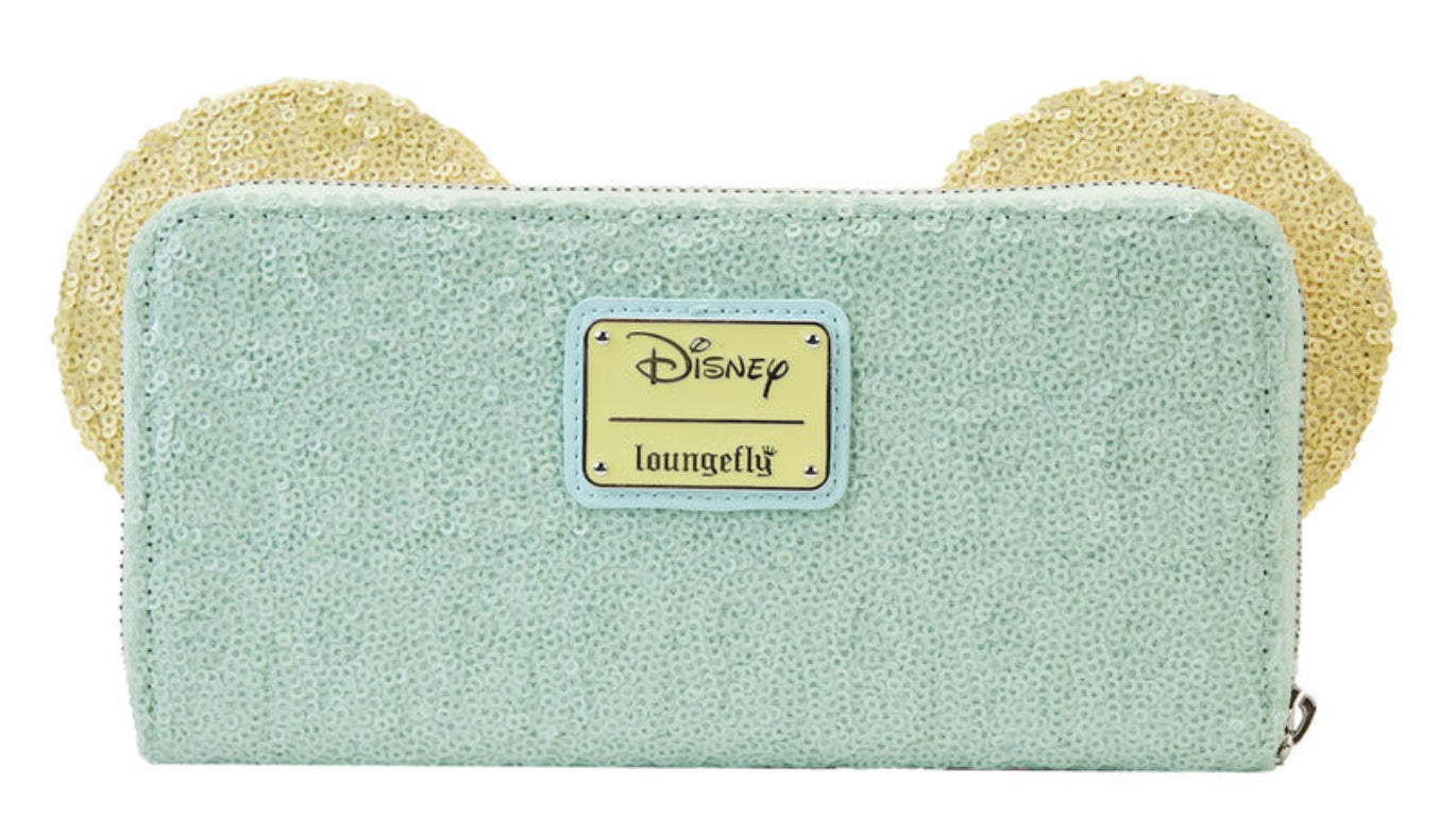 Loungefly Disney Minnie Mouse Pastel Sequin Wallet