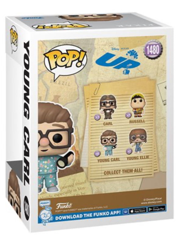 Funko Pop! Disney Pixar Up #1480 Young Carl Vinyl Figure