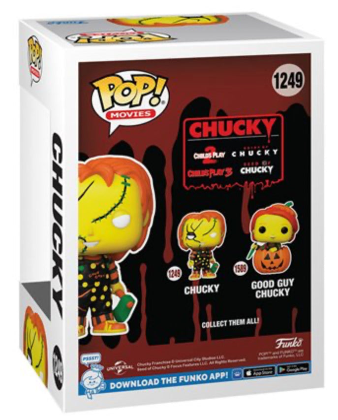 Funko Pop! Vintage HalloweenChucky 1249 Chucky with Axe Vinyl Figure