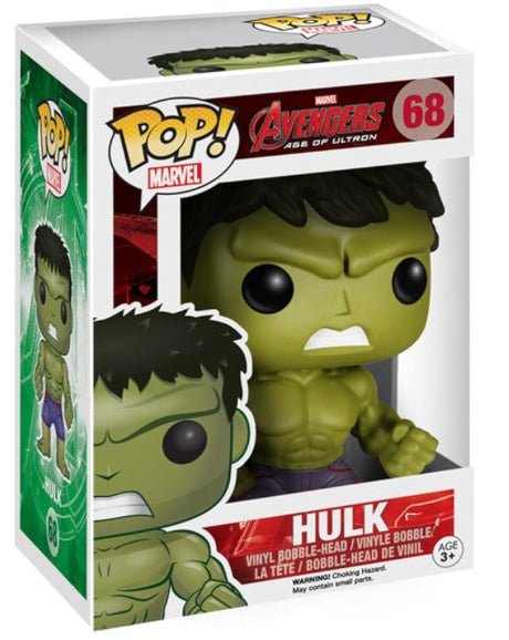 Funko Pop! Avengers Age of Ultron #68 Hulk Vinyl Bobble Head Figure