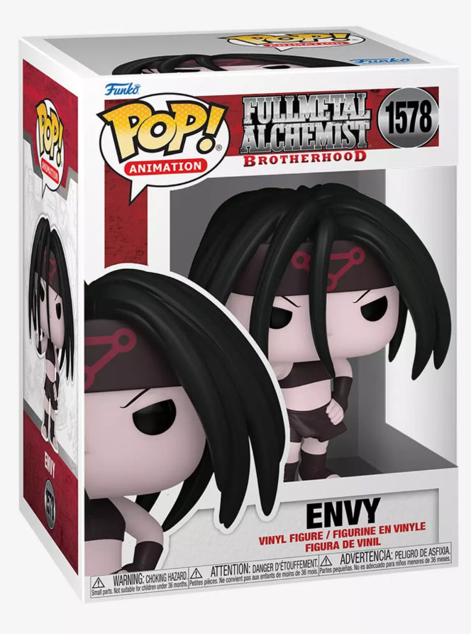 Funko Pop! Fullmetal Alchemist: Brotherhood #1579 Envy Vinyl Figure