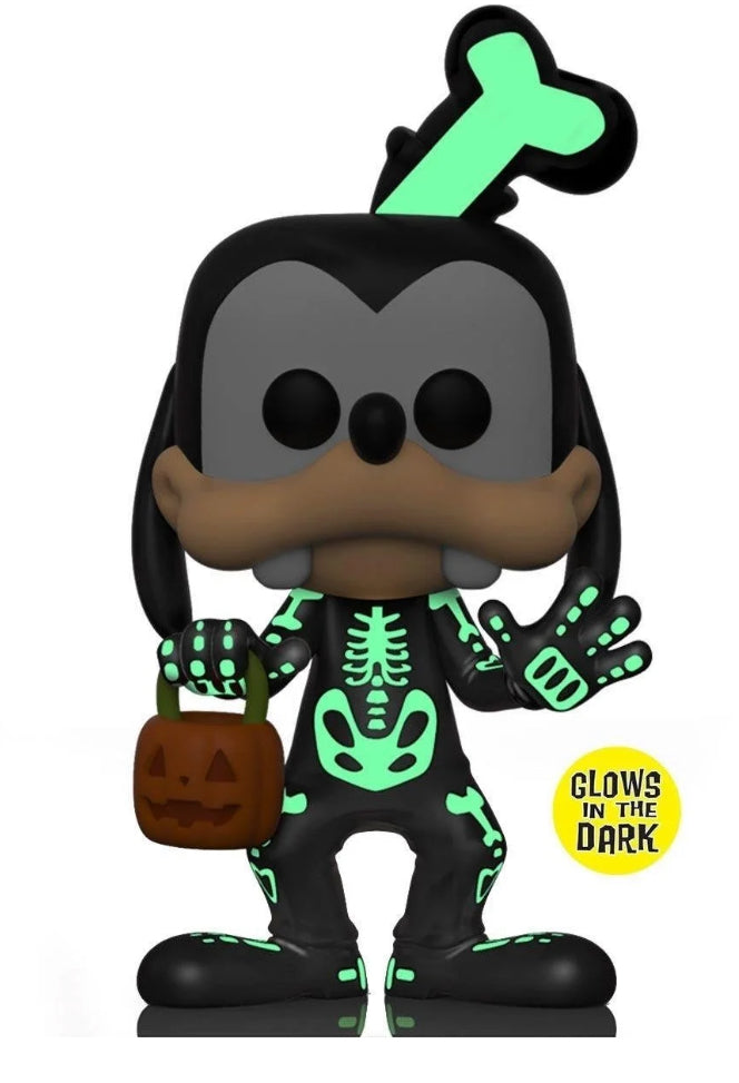 Funko Pop! Disney #1221 Skeleton Goofy Glow in the Dark EE Exclusive Vinyl Figure