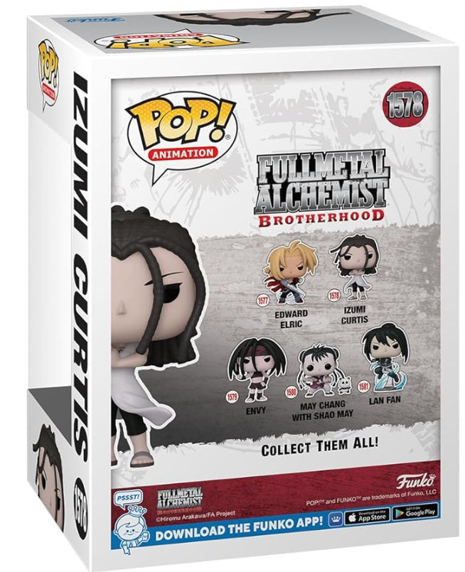 Funko Pop! Fullmetal Alchemist: Brotherhood #1578 Izumi Curtis Vinyl Figure