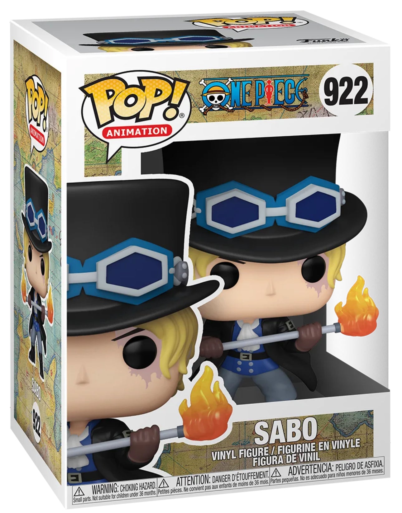 Funko Pop! One Piece #922 Sabo Funko Pop! Vinyl Figure