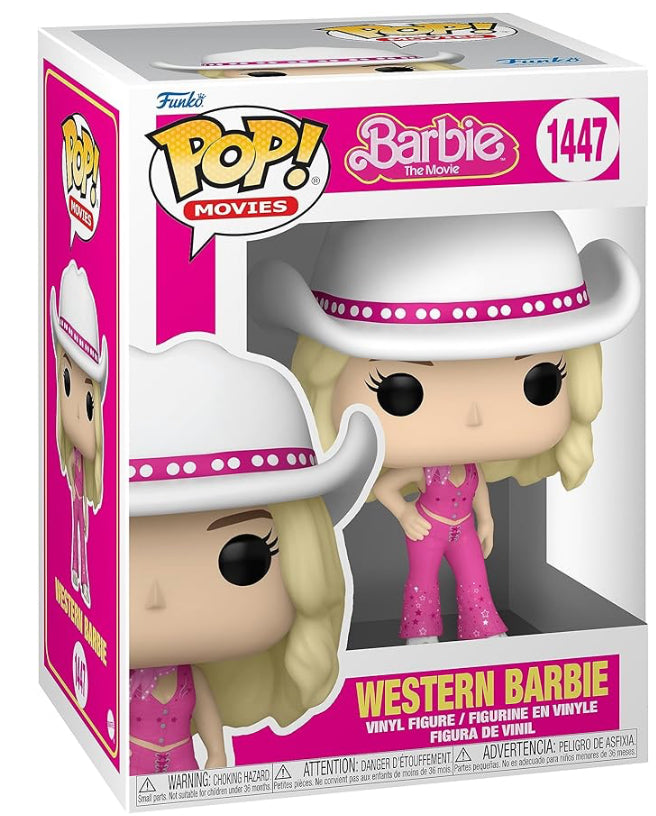 Funko Pop! Barbie Movie #1447 Western Barbie Vinyl Figure