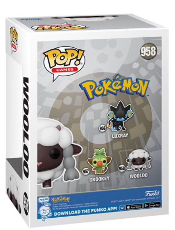 Funko Pop! Pokemon #958 Wooloo Vinyl Figure