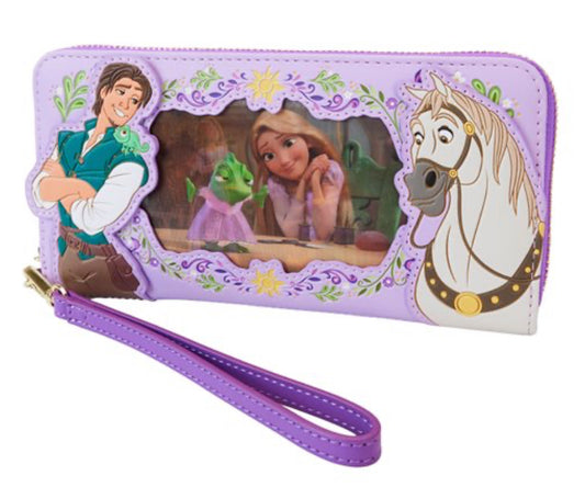 Tangled Princess Rapunzel Lenticular Wristlet Wallet