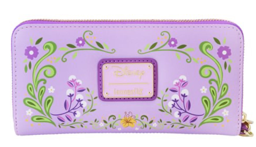 Tangled Princess Rapunzel Lenticular Wristlet Wallet