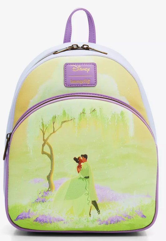 Loungefly Disney The Princess And The Frog Tiana & Naveen Mini Backpack