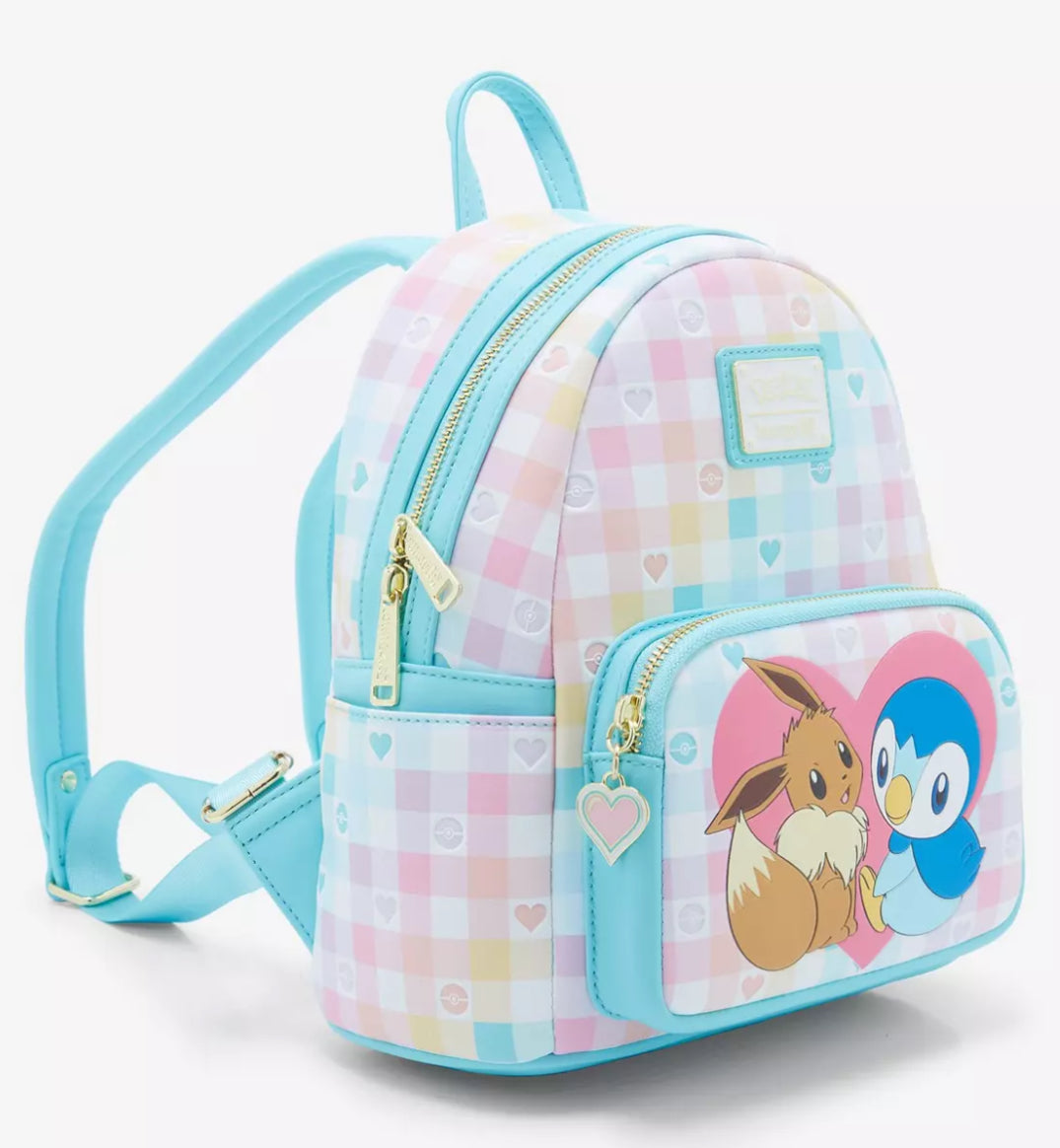 Loungefly Pokémon Eevee and Piplup Besties Mini Backpack