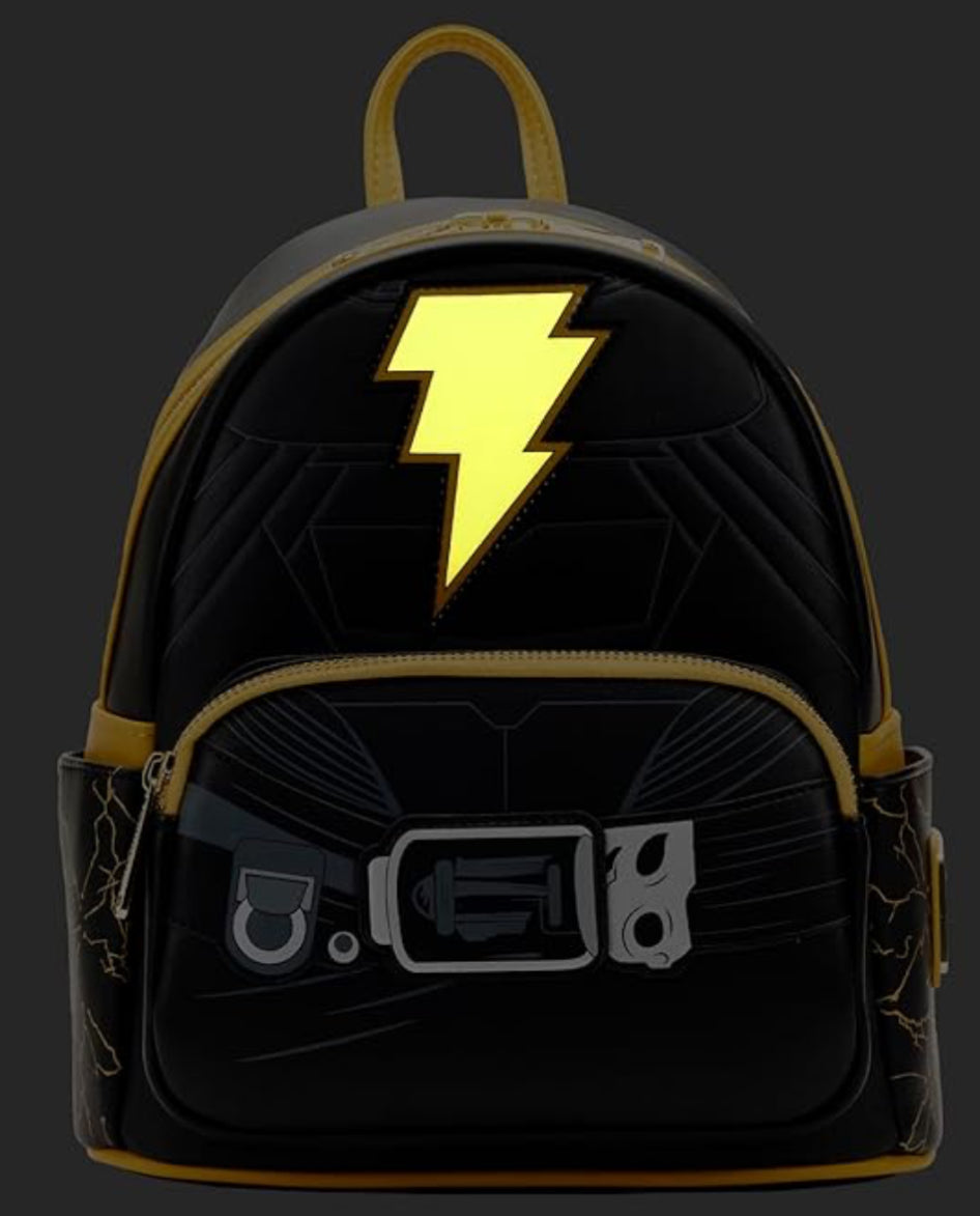 DC Comics Black Adam Cosplay Light-Up Mini-Backpack