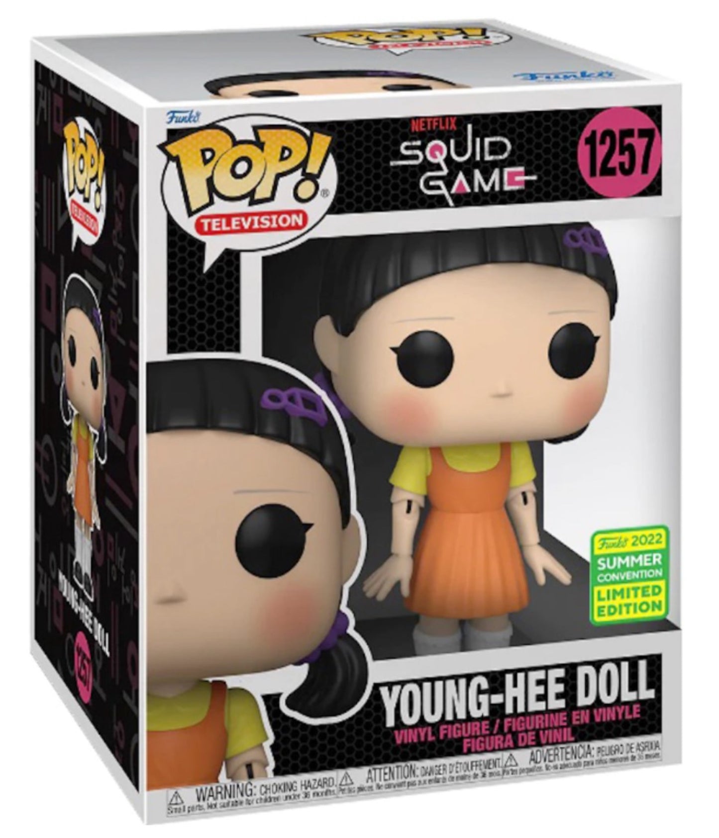 Funko POP! Squid Game Young-Hee Doll SDCC 2022 Summer Convention Exclusive