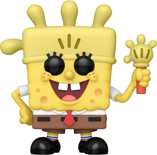 Funko Pop! SpongeBob SquarePants 25th Anniversary #1671 Glove World SpongeBob Vinyl Figure