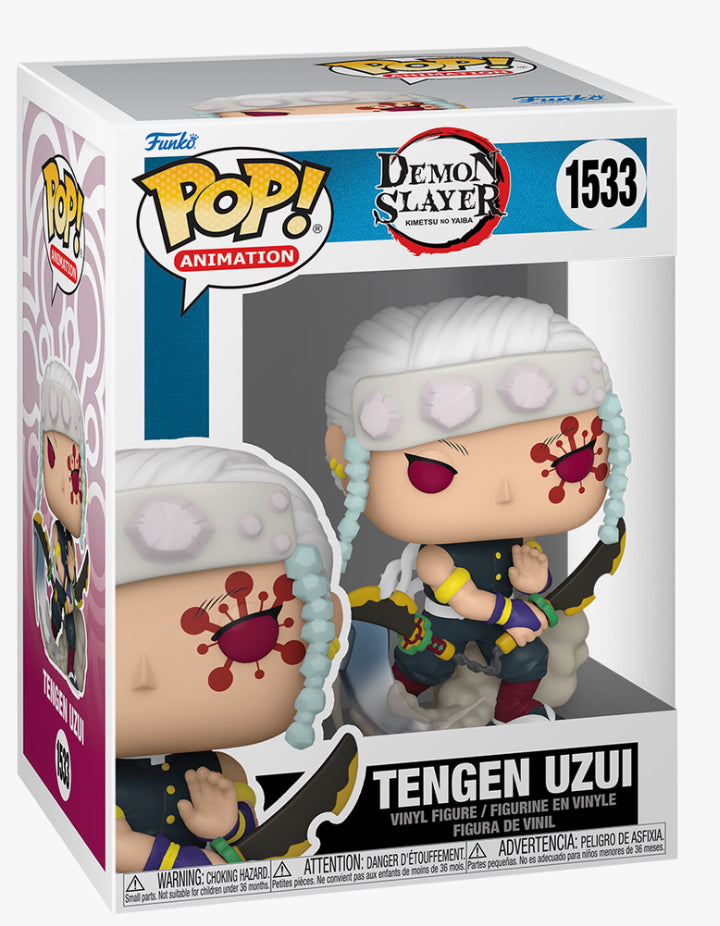 Funko Pop! Demon Slayer #1533 Tengen Uzui Vinyl Figure