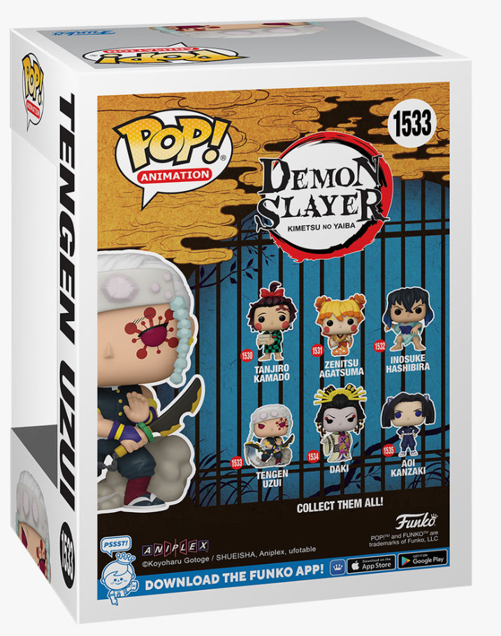 Funko Pop! Demon Slayer #1533 Tengen Uzui Vinyl Figure