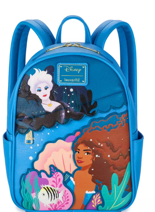 Loungefly The Little Mermaid Mini Backpack, Live Action Film