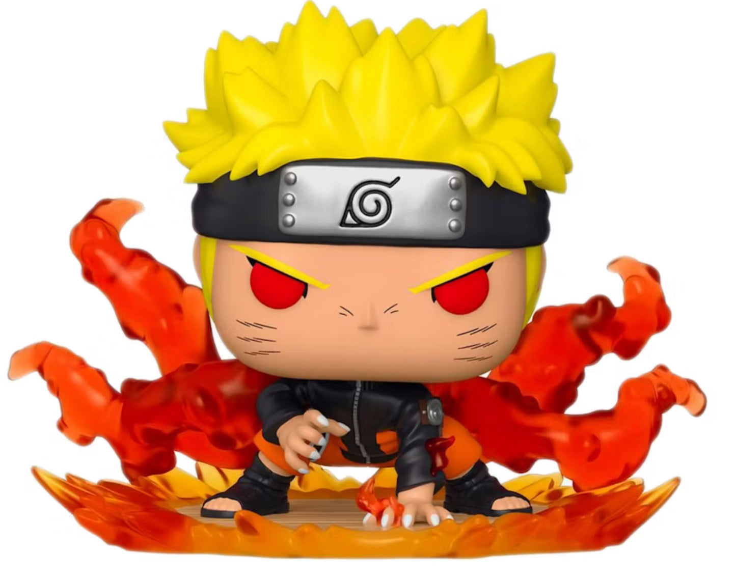 Funko Pop! Deluxe Naruto Shippuden #1233 Naruto Uzumaki As Nine Tails 2022 LACC Figure