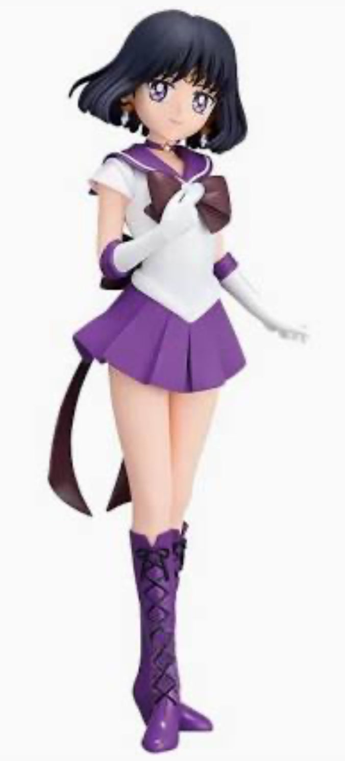 Banpresto - Pretty Guardian Sailor Moon Eternal The Movie - Super Sailor Saturn, Bandai Spirits Glitter & Glamours Figure