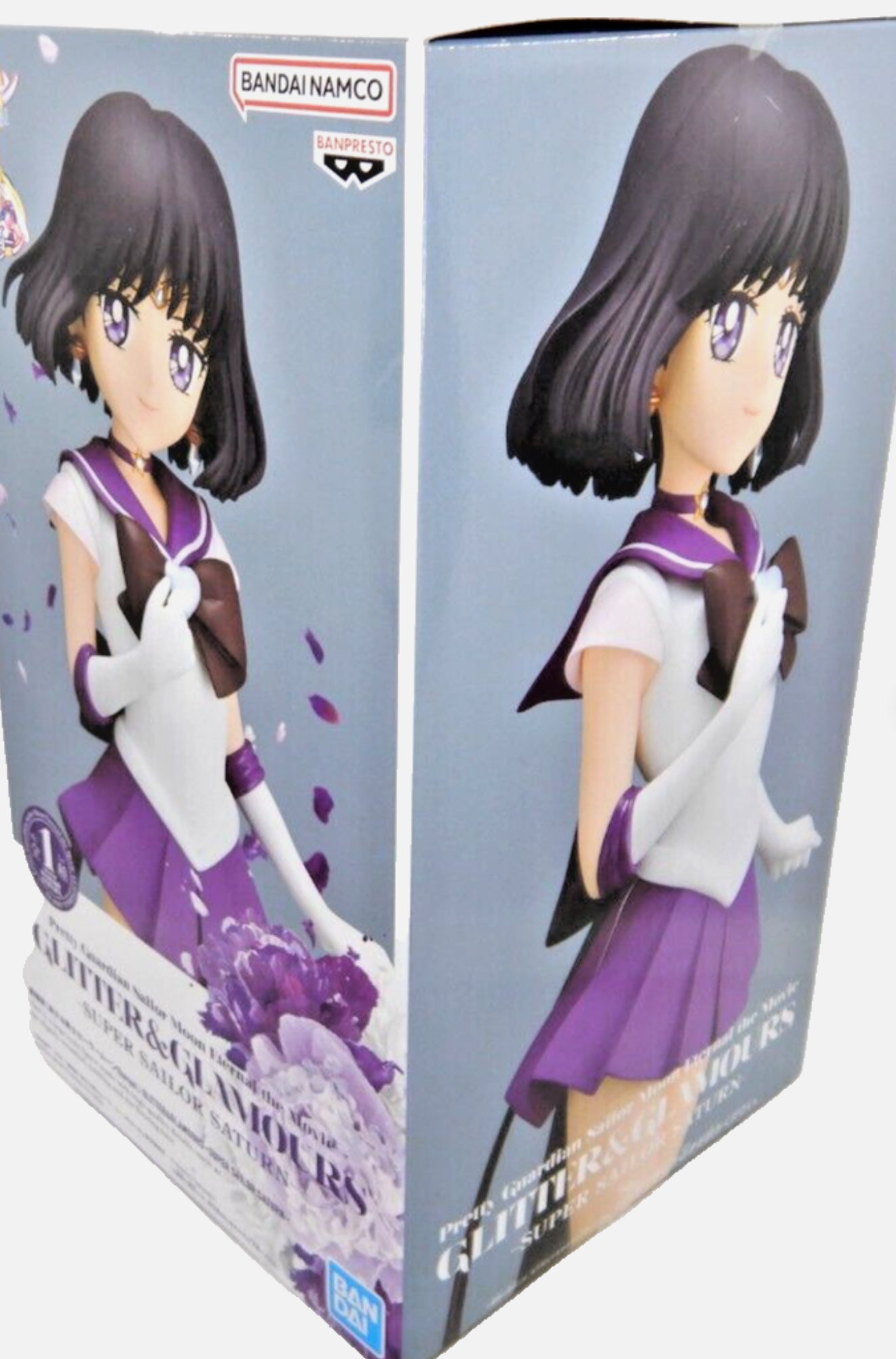 Banpresto - Pretty Guardian Sailor Moon Eternal The Movie - Super Sailor Saturn, Bandai Spirits Glitter & Glamours Figure