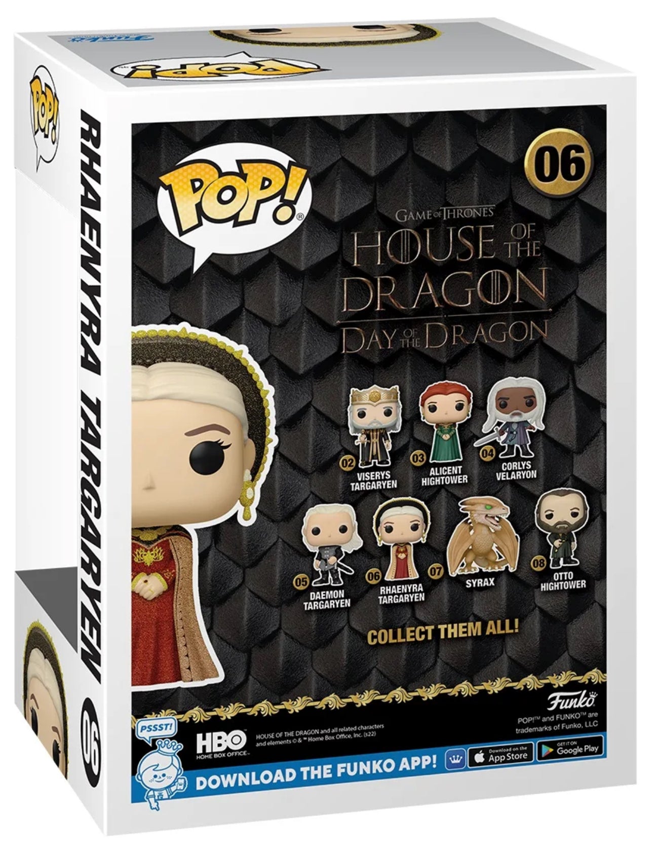Funko Pop! TV: House of the Dragon #06 Rhaenyra Targaryen (Diamond Glitter) Vinyl Figure (Walmart Exclusive)