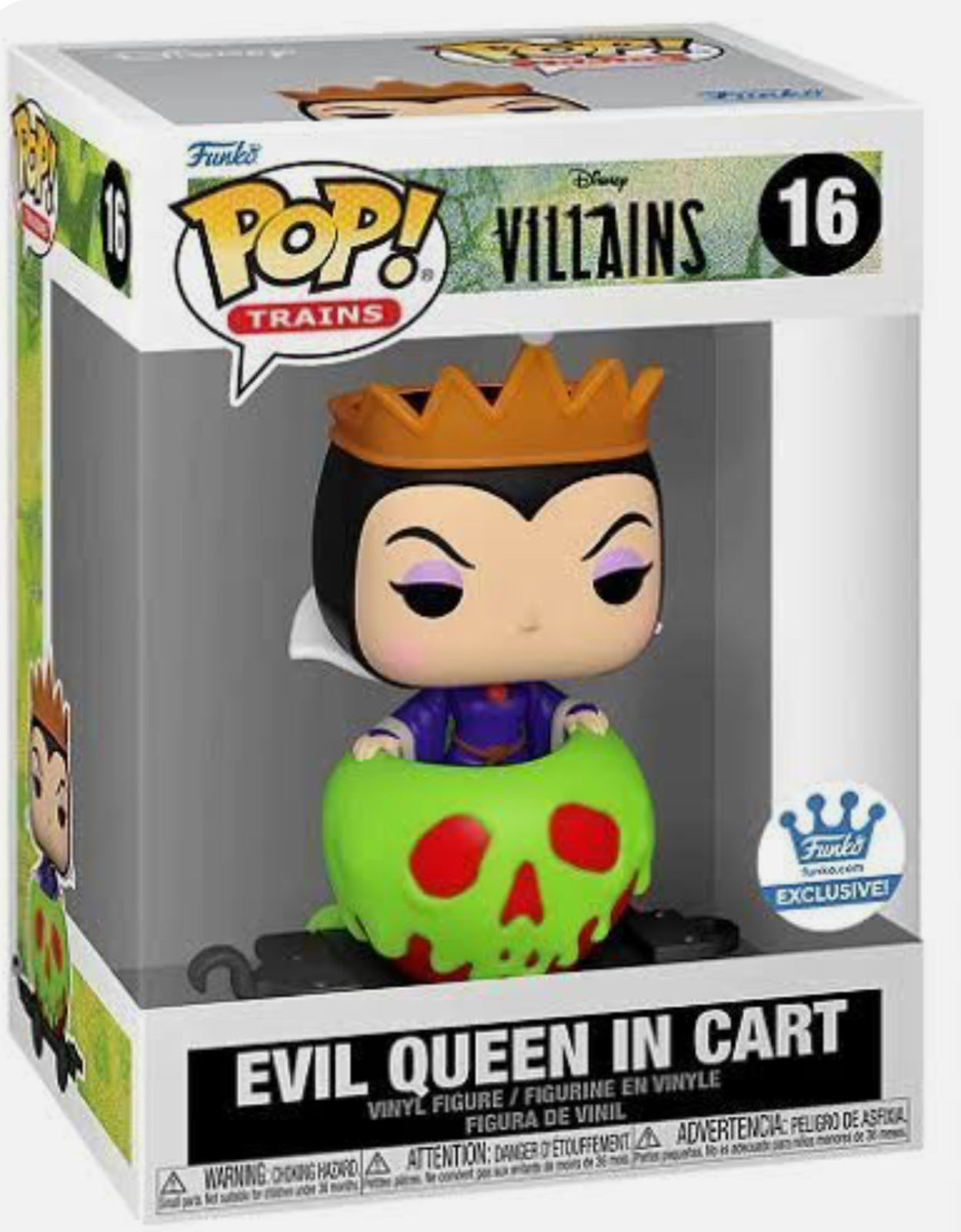 Funko Pop! Disney Villains #16 Evil Queen in Cart