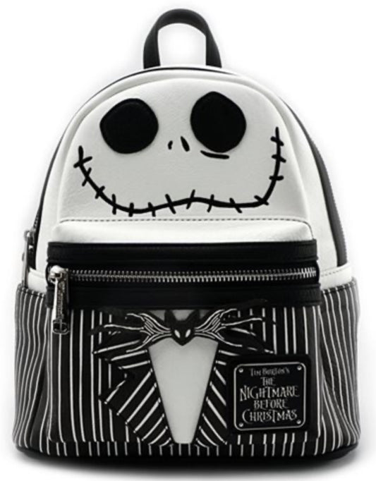 Loungefly The Nightmare Before Christmas Jack Skellington Cosplay Face Mini-Backpack