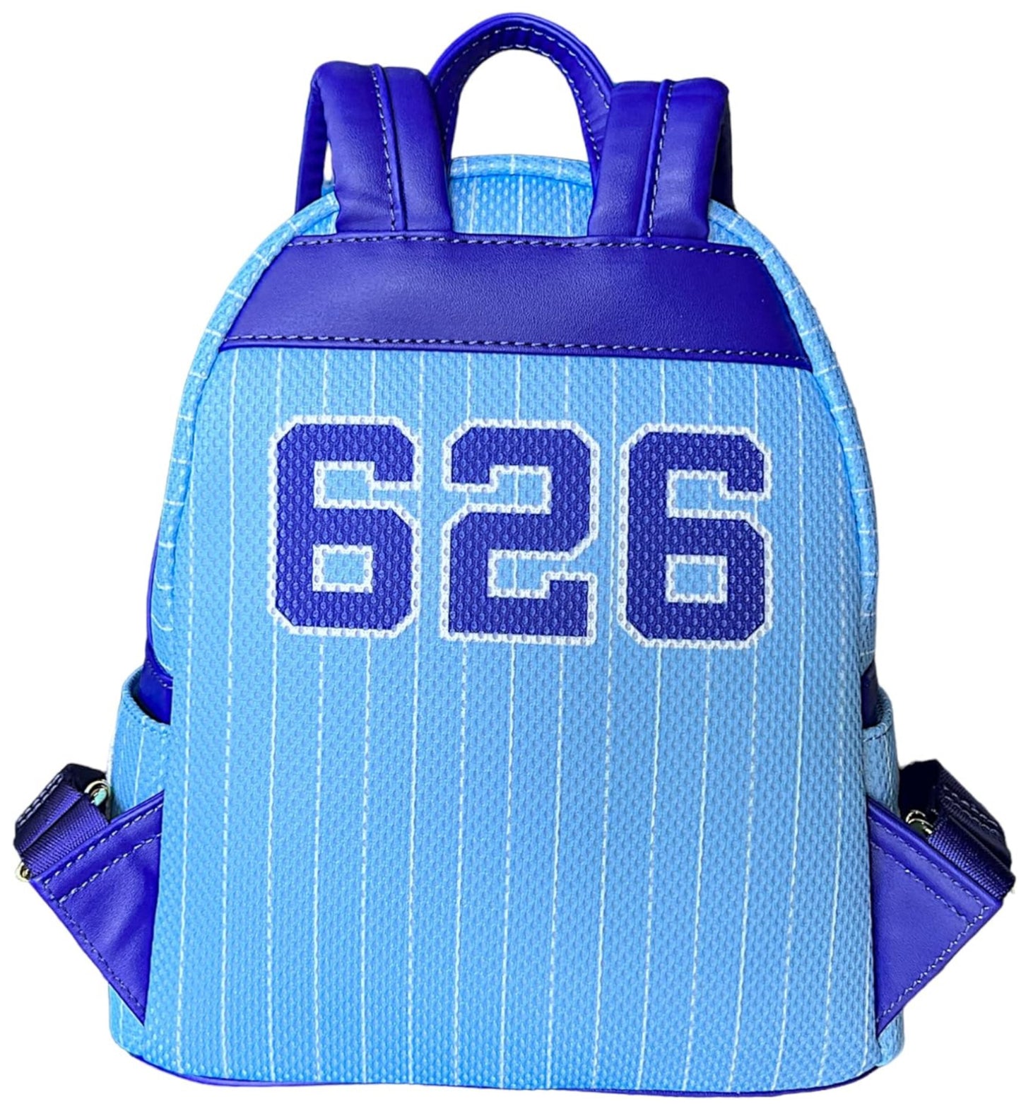 Loungefly Disney Lilo & Stitch Team Stitch Jersey Mini Backpack