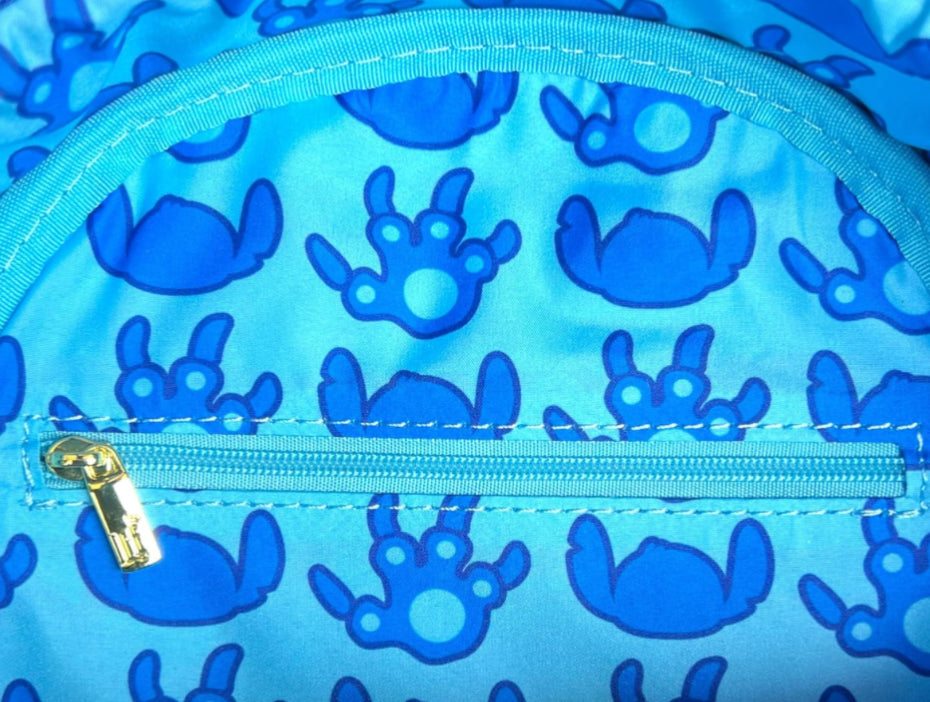 Loungefly Disney Lilo & Stitch Team Stitch Jersey Mini Backpack