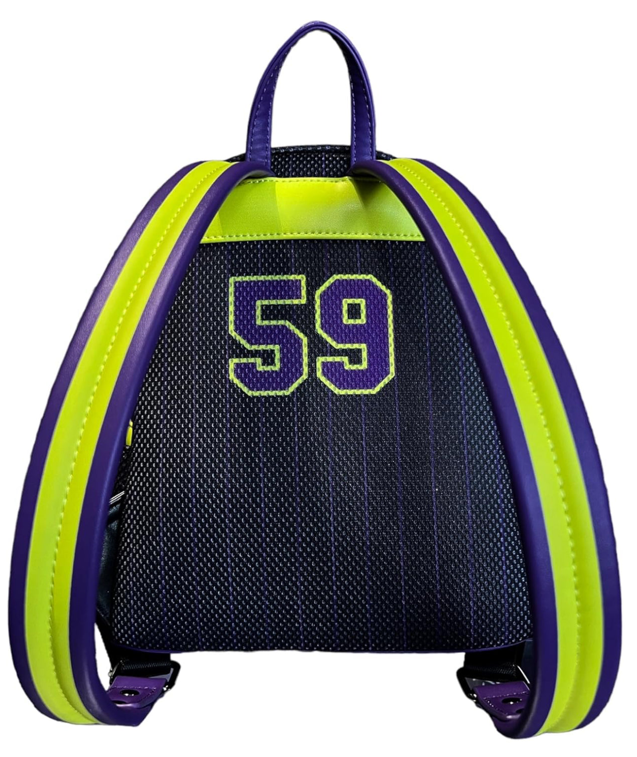 Loungefly Disney Villains Team Maleficent Jersey Glow in the Dark Mini Backpack