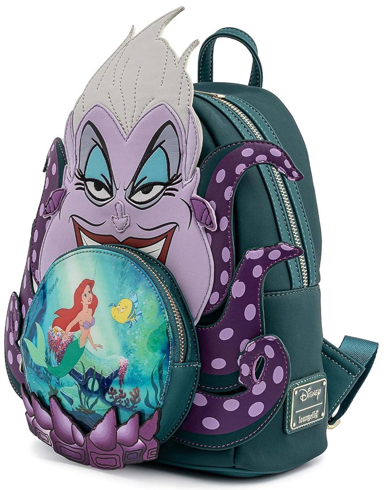 Loungefly Disney Villains Scene Ursula Crystal Ball