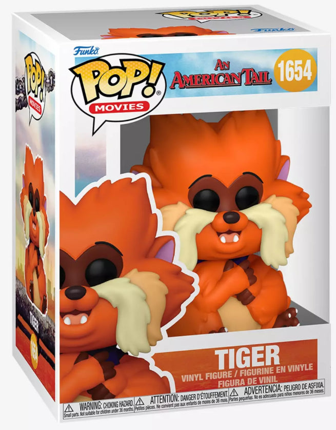 Funko Pop! Movies An American Tail #1654 Tiger Vinyl Figure