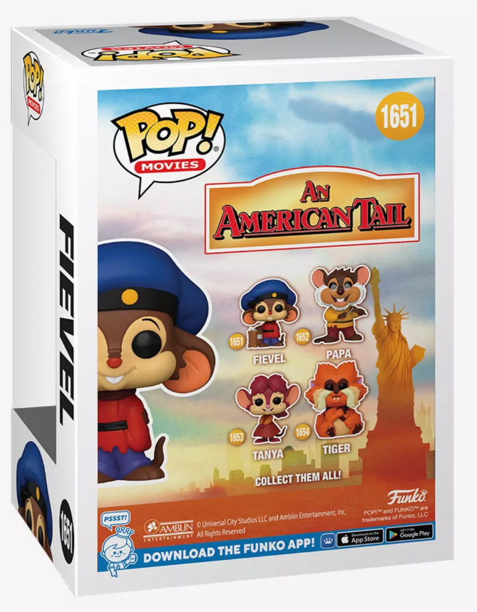 Funko Pop! Movies An American Tail # 1651 Fievel