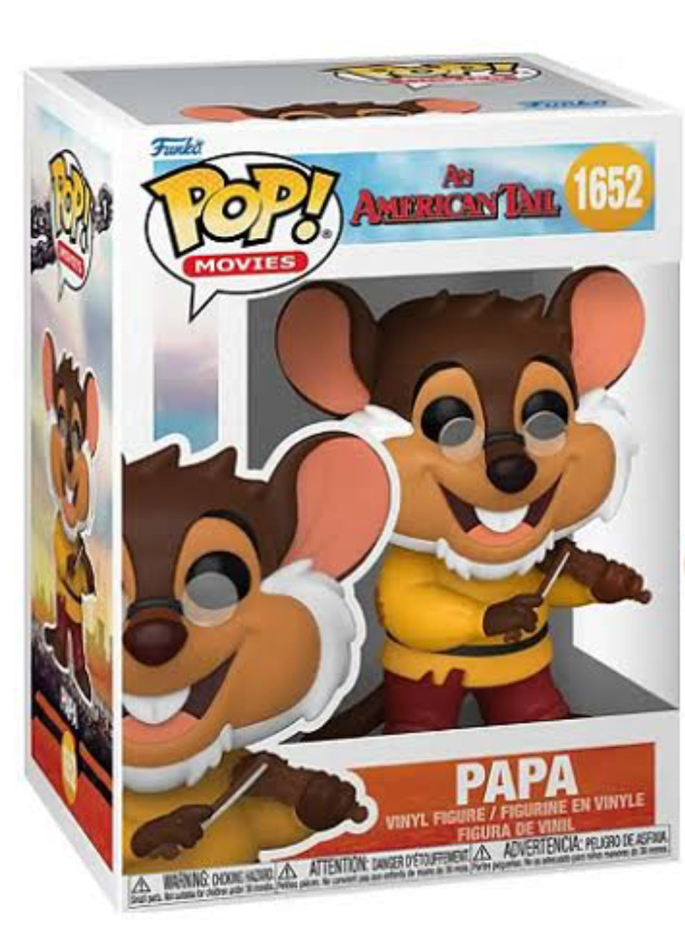 Funko Pop! Movies An American Tail #1652 Papa Vinyl Figure