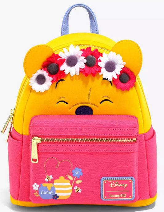 Loungefly Disney Winnie the Pooh Flower Crown Mini Backpack