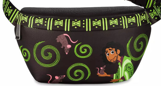 Disney Loungefly Encanto ''We Don't Talk About Bruno'' Glow-in-the-Dark Belt Bag