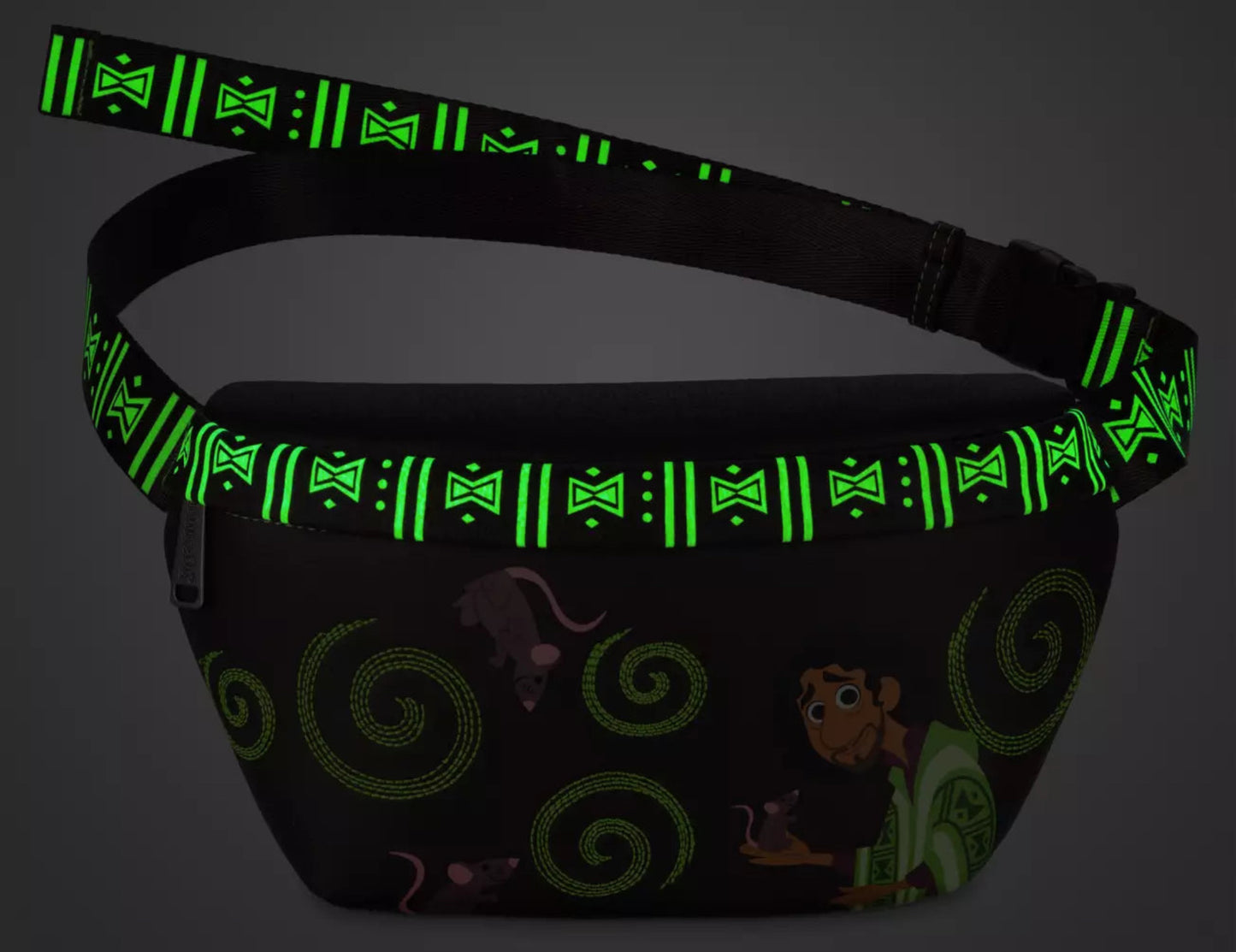 Disney Loungefly Encanto ''We Don't Talk About Bruno'' Glow-in-the-Dark Belt Bag