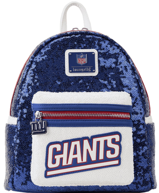 Loungefly NFL New York Giants Sequin Mini Backpack