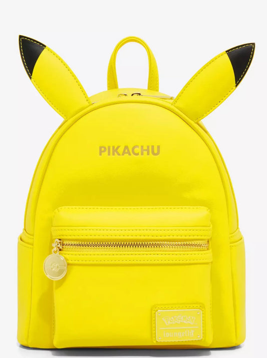 Loungefly Pokémon Pikachu Minimalist Figural Mini Backpack