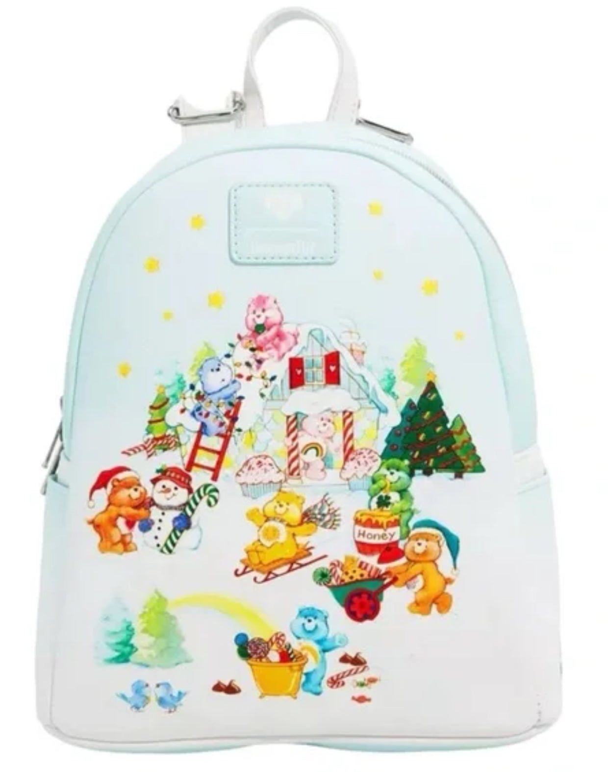 Loungefly Care Bears Holiday Christmas Winter Mini Backpack