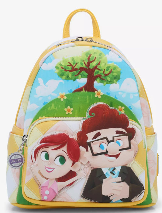 Loungefly Disney Pixar Up Carl & Ellie Cloud Gazing Mini Backpack