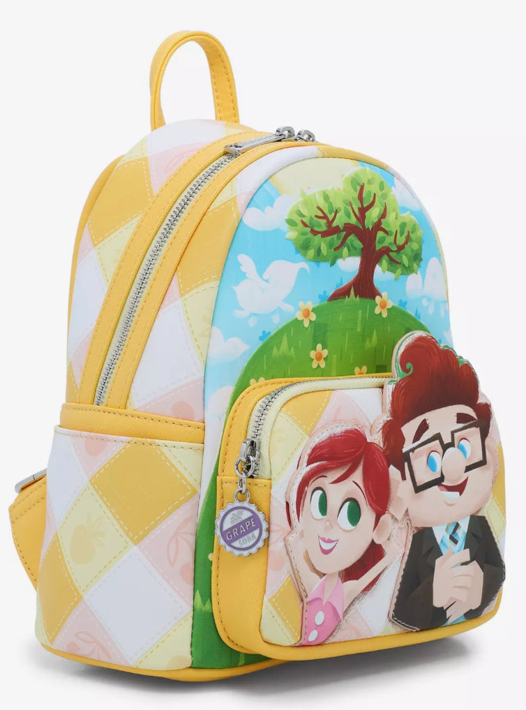 Loungefly Disney Pixar Up Carl & Ellie Cloud Gazing Mini Backpack