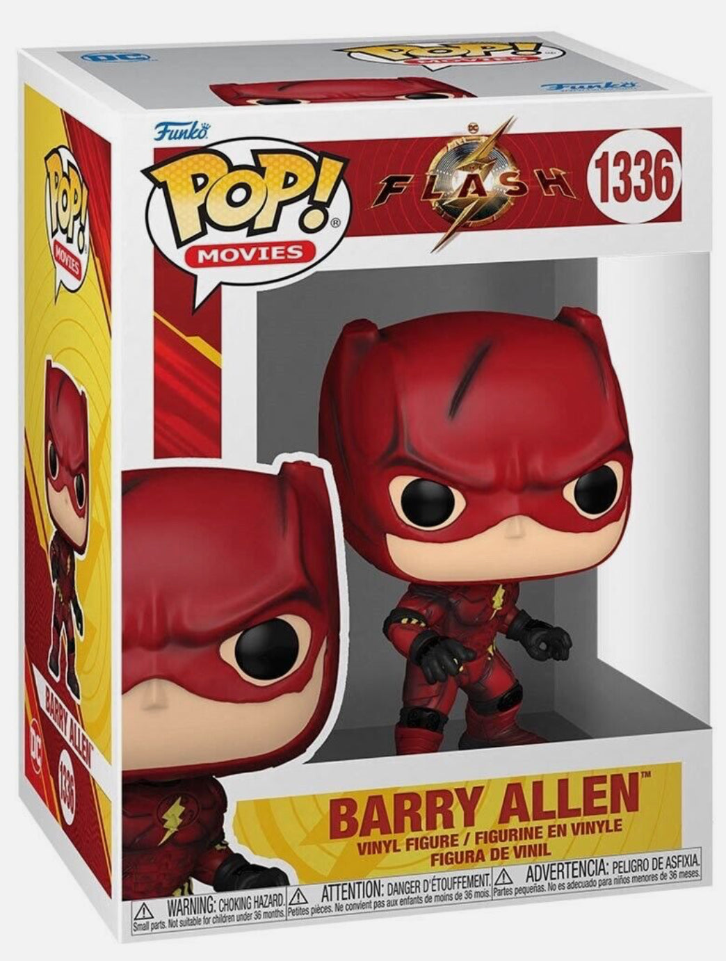 Funko Pop! The Flash #1336 Barry Allen (Red Suit)  Vinyl Figure