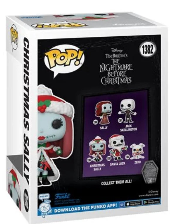 Funko Pop! The Nightmare Before Christmas 30th Anniversary #1382 Christmas Sally Vinyl Figure