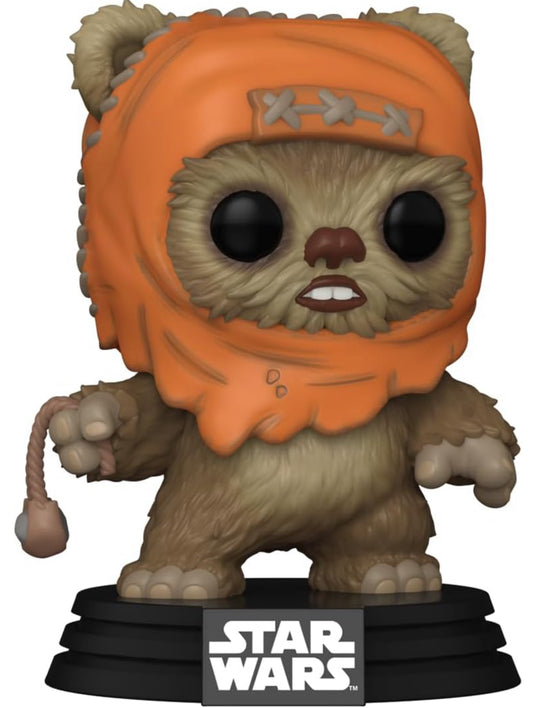 Funko Pop! Star Wars: Ewok with Sling Shot (SDCC'23), Collectable Vinyl Figure