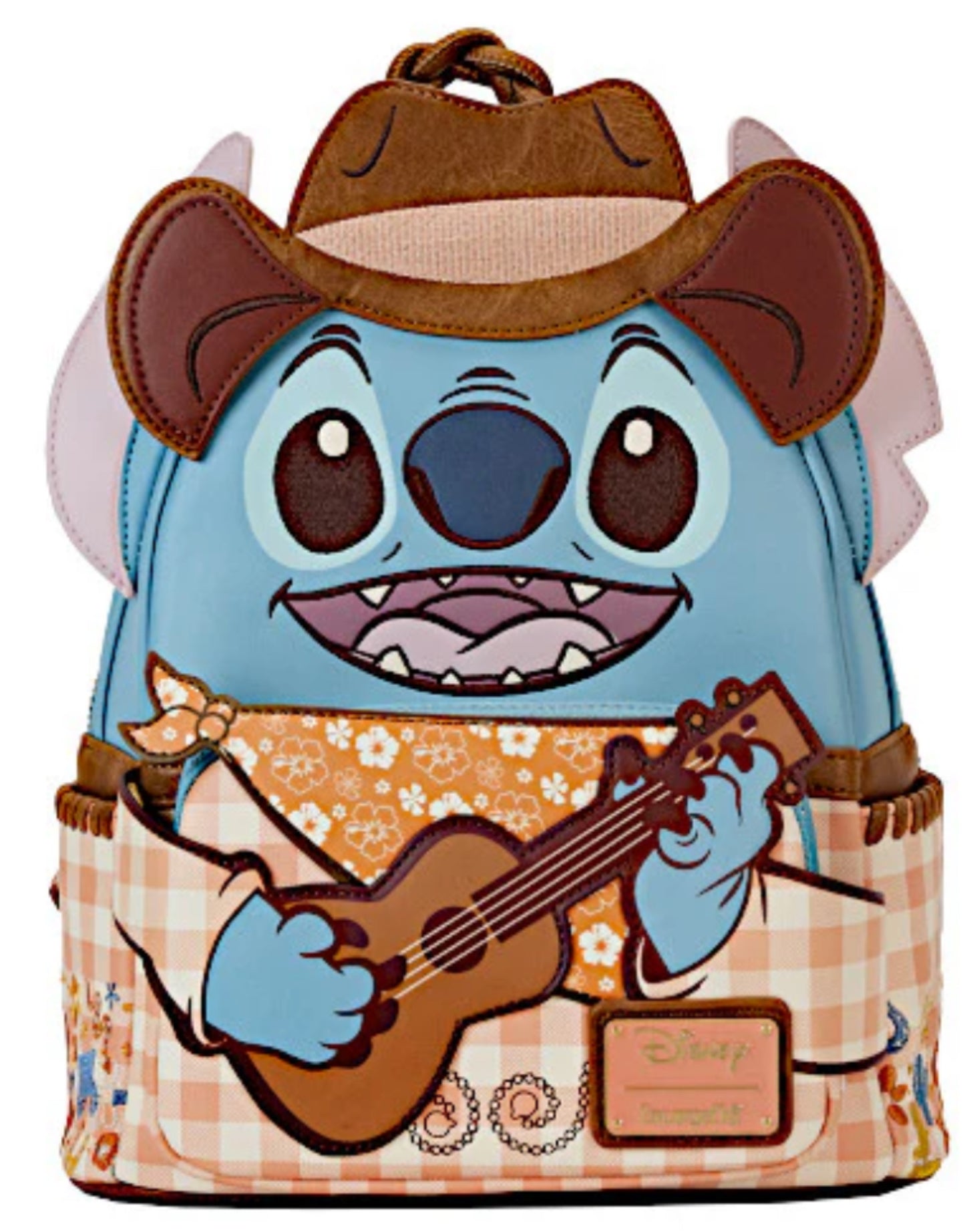 Loungefly Disney Lilo and Stitch Western Stitch Cosplay Mini Backpack