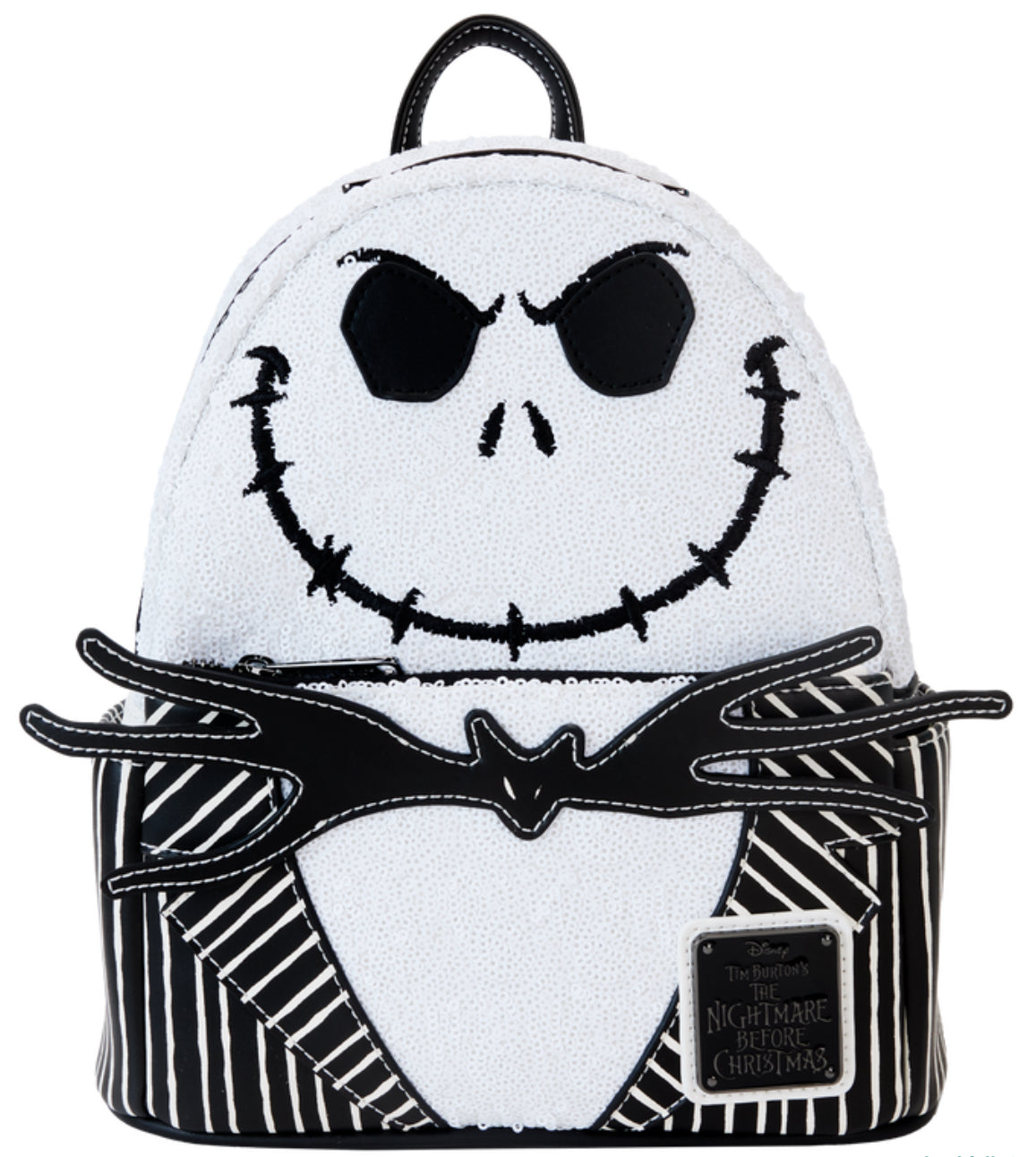 The Nightmare Before Christmas Exclusive Jack Skellington Sequin Mini Backpack