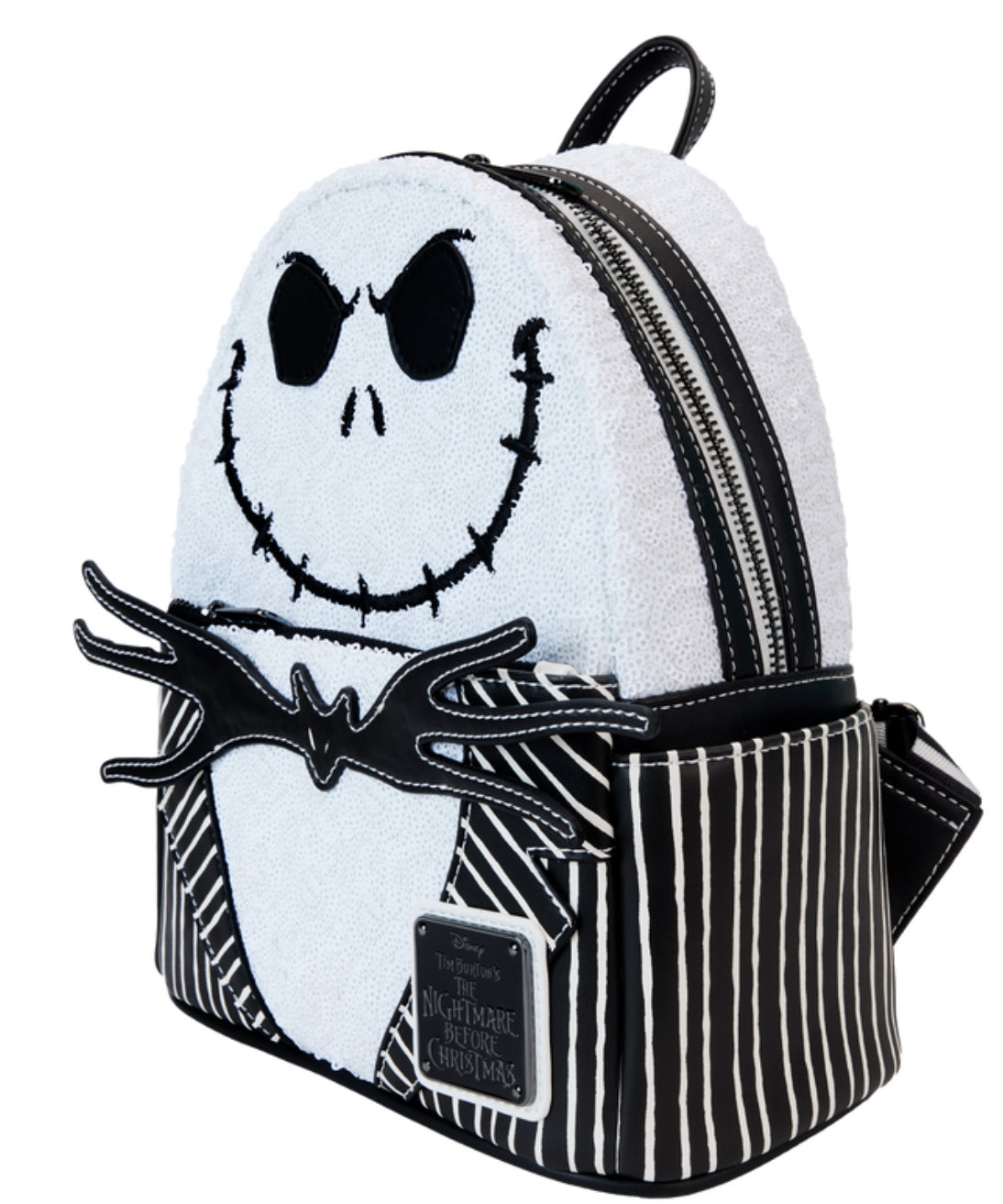 The Nightmare Before Christmas Exclusive Jack Skellington Sequin Mini Backpack