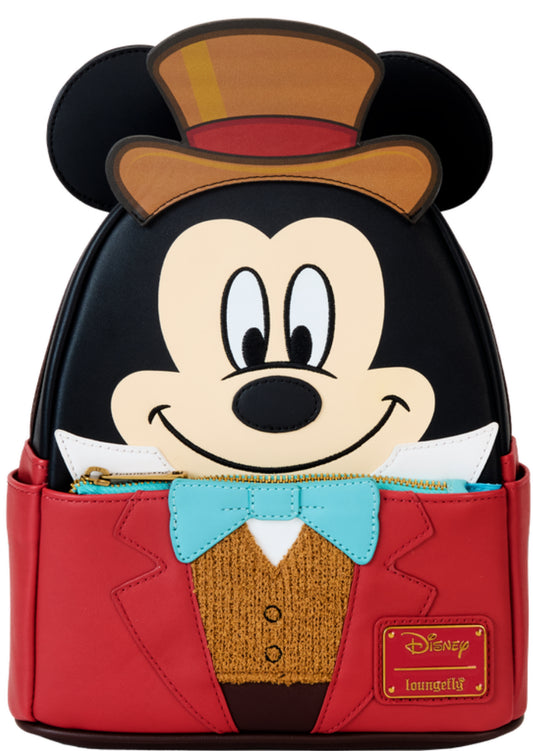 Mickey Mouse Christmas Carol Bob Cratchit Cosplay Mini Backpack